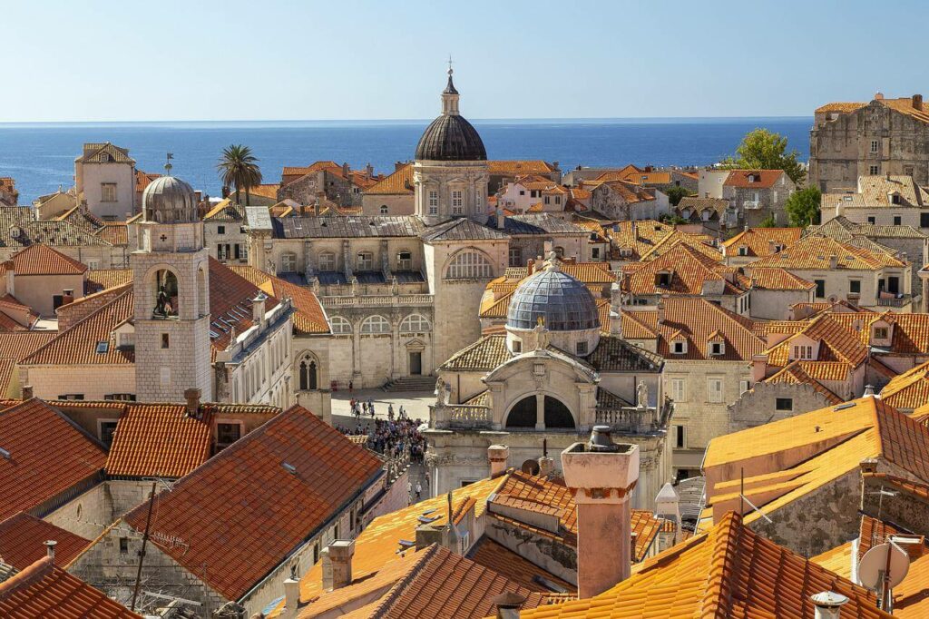 Vue sur Dubrovnik